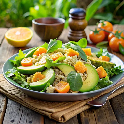 Mandarin Quinoa Avocado Bliss